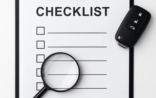 Jak sprawdzić samochód przed zakupem — checklist kupującego